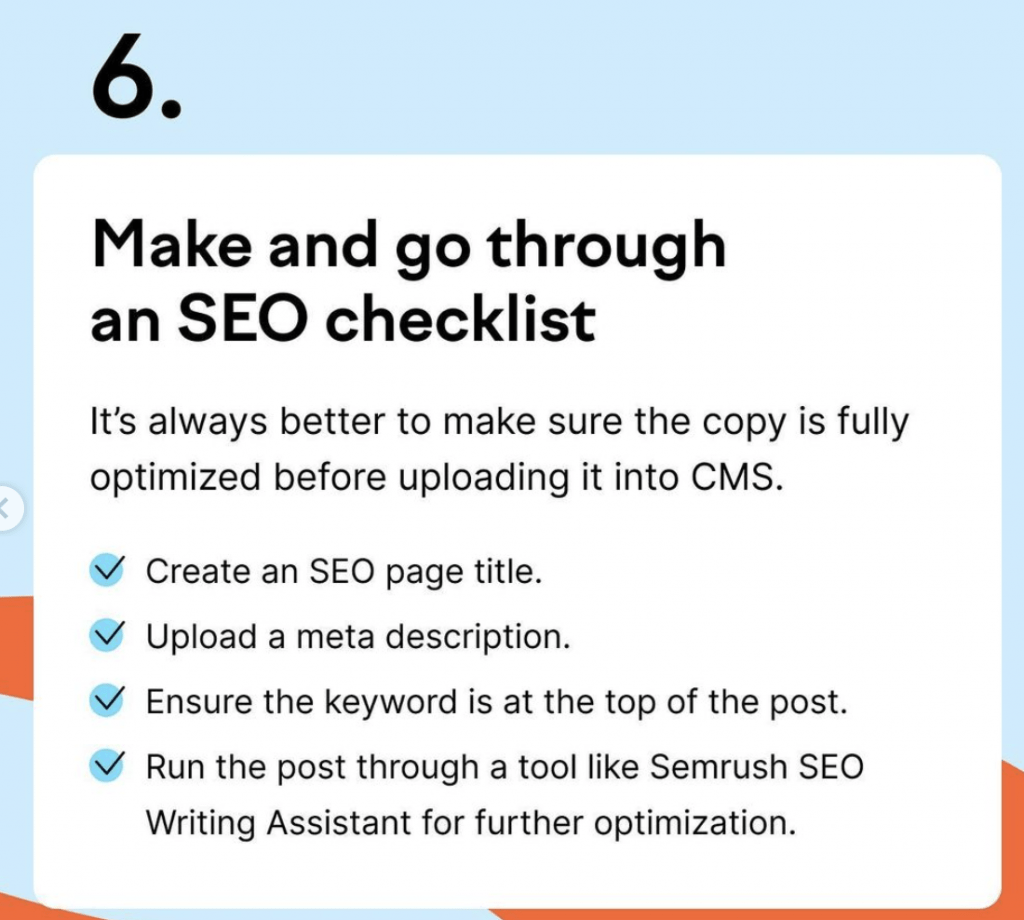 seo blog writing hack step by step 6